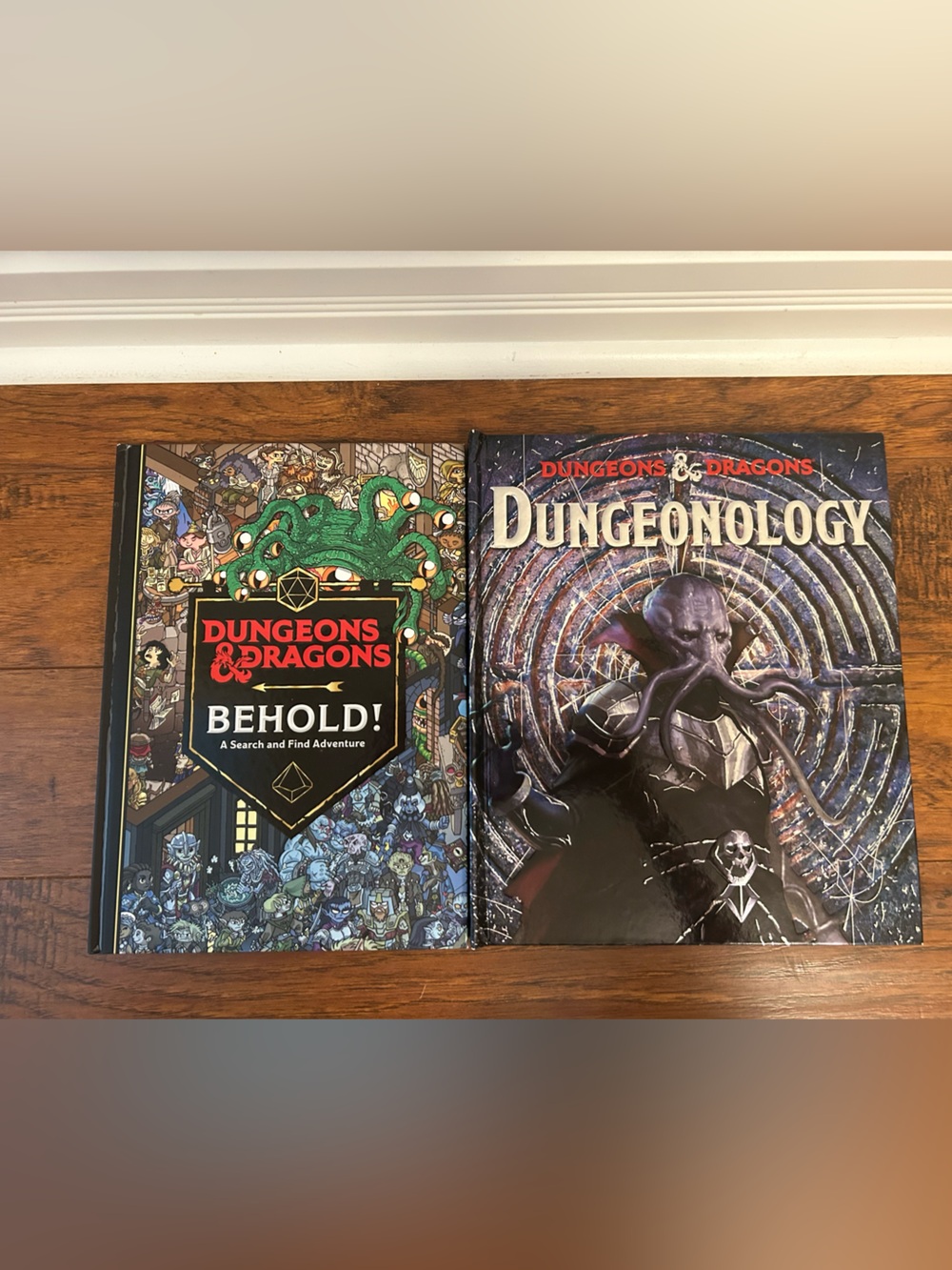 Dungeons & Dragons Dungeonology + Behold! Hardcover Book Lot Like New